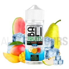 Líquido vapeo sin nicotina kings crest bali fruits, sabor a pera guava fresca 100 ml