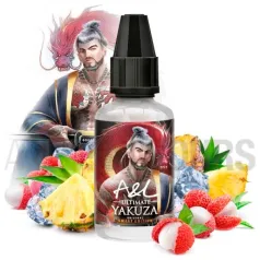 Concentrado vapeo de la marca A&L con sabor a lichi, piña y hielo