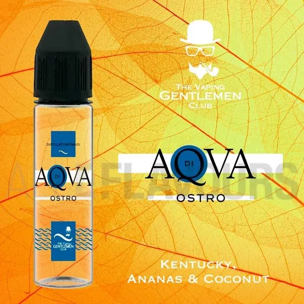 Extracto tabaquil orgánico micorfiltrado Ostro de The Vaping Gentlemen CLub