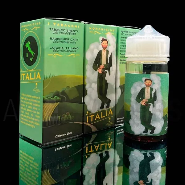 Extracto orgánico de tabaco Italia para vapear de The vaping gentlemen club