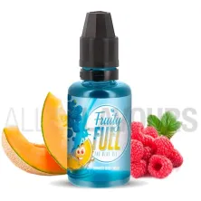 Aroma vapeo Blue Oil marca Fuel 30 ml con sabor melón con frambuesas rojas