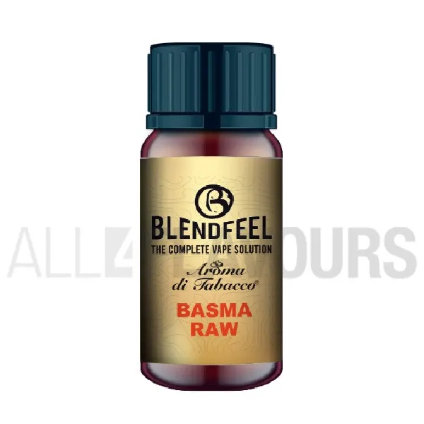 extracto orgánico tabaco sin nicotina Basma Raw 10 ml Blendfeel sabor a tabaco basma