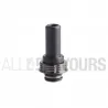 Drip Tip Long 510 Black + Gunmetal Thunderhead Creations