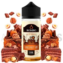 líquido de vapeo sin nicotina  sabor a tarta de chocolate Choco Nut Tart 100ml Bombo