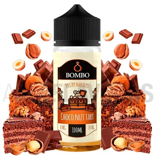 Comprar líquido vaper Choco Nut Tart 100ml Bombo online