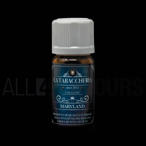 aroma orgánico tabaco sin nicotina maryland 10 ml la tabaccheria