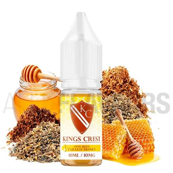 Sales nicotina Don Juan Tabaco Honey 10 ml 10/20 MG Kings Crest