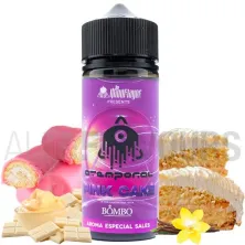 Aroma Pink Cake 30 ml para uso con sales de nicotina.