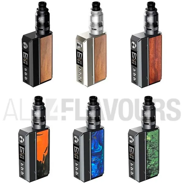 Kit inicio vaper Drag 4 Mod 177W Voopoo en diversos colores