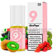 Sales de nicotina No8 Fruit Fusion 11 Toba 10ml 19 MG 313 By Airscream sabor frutal a kiwi, fresas y frutos del bosque