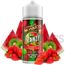 líquido vaper sin nicotina Kanzi 100 ml  Twelve Monkeys sabor frutal