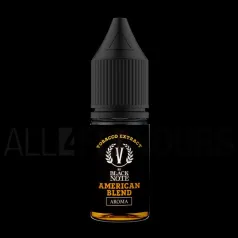 Extracto orgánico tabaco sin nicotina American Blend 10ml Black Note