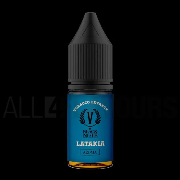 Extracto orgánico tabaco sin nicotina Latakia 10ml Black Note
