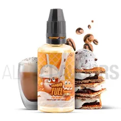 Aroma vapeo sin nicotina Puchino 30ml Graham Fuel con sabor galletas con helado y café