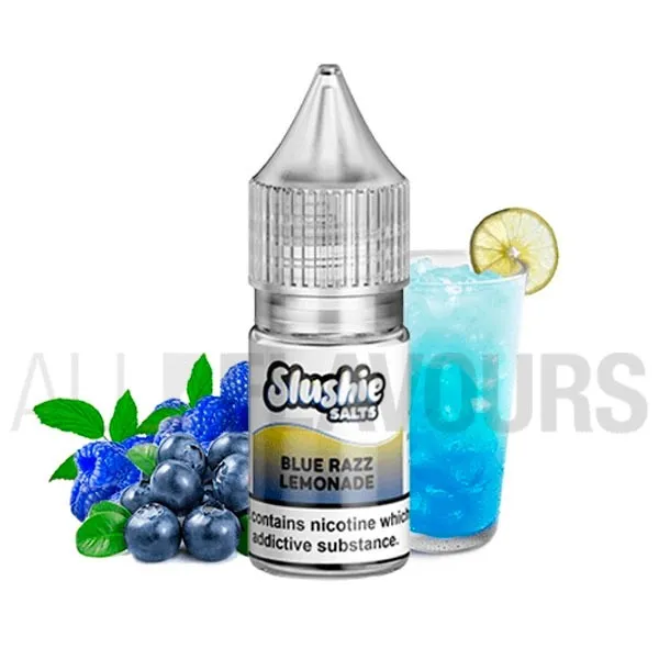 Líquido sales nicotina Blue Razz lemonade 20MG 10ml Slushy con sabor limonada de a´randanos Líquido sales nicotina Blue Razz lemonade 20MG 10ml Slushy con sabor limonada de a´randanos