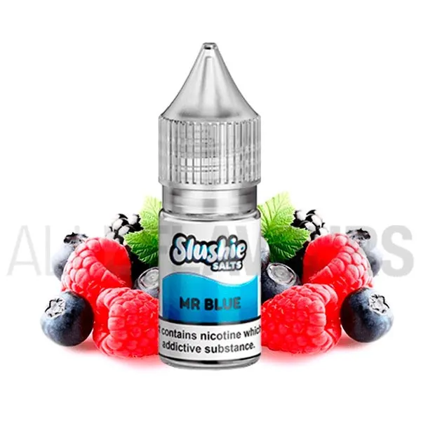 Líquido sales nicotina Mr Blue 20MG 10ml Slushy con sabor frutos rojos