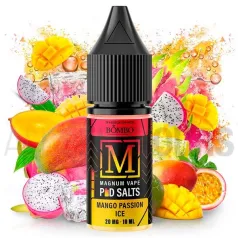 Líquido sales de nicotina Mango Passion Ice 10 ml 10/20 MG Magnum Vape con sabor a mango, fruta de la pasión con efecto fresco