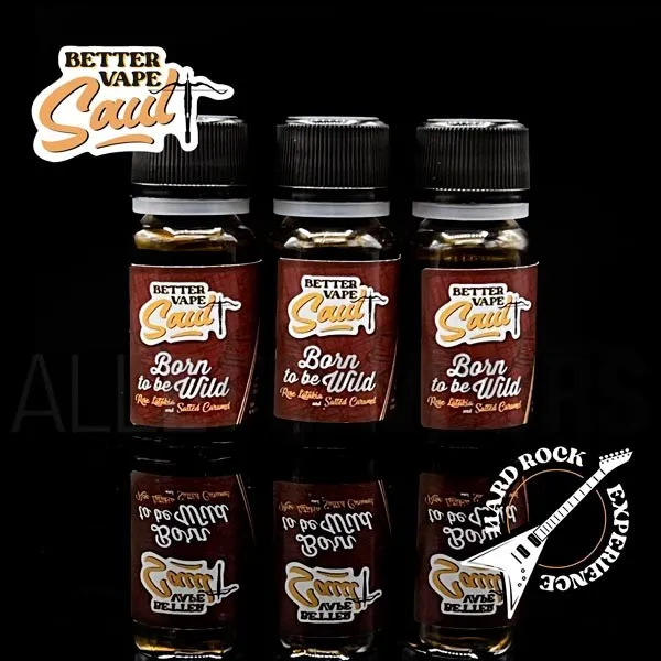 Extracto orgánico tabaco sin nicotina Hard Rock Born To Be Wild 11 ml Clamour Vape