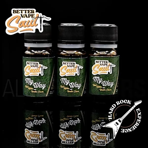 Extracto orgánico tabaco sin nicotina Hard Rock My Way 11 ml Clamour Vape