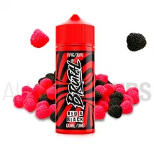 Líquido vapear sin nicotina sabor gominola Brutal Black & Red 100 ml By Just Juice