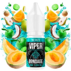 Líquido sales de nicotina con sabor frutal con crema Bondage 10 ml 10/20 MG  Viper