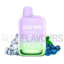 Pod Desechable Pod Desechable Meloso Mini Blueberry Ice Geek Bar20mg de nicotina con sabor a arándanos frescos