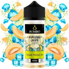 Líquido vaper sin nicotina Sweet Melon Ice 100 ml Wailani Bombo con sabor melón fresco