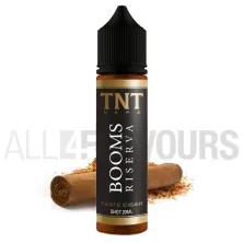 Extracto orgánico tabaco sin nicotina Booms Reserve 20 ml Tnt-Vape sabor a tabaco de puro