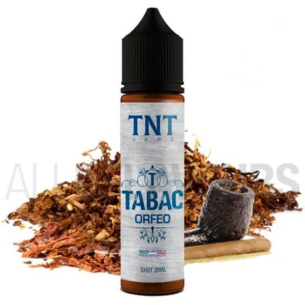 aroma vapeo sin nicotina Tabac Orfeo 20 ml TNT-Vape con sabor a tabaco aroma vapeo sin nicotina Tabac Orfeo 20 ml TNT-Vape con sabor a tabaco