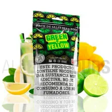 Pack Sales nicotina Green & Yellow 24 ml Oil4vap con sabor frutal