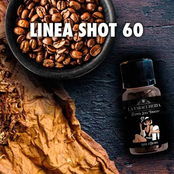 Extracto orgánico tabaco de La Tabaccheria Caffè d’Arabia Extra Dry 4Pod Flapper Juice Tobacco 20 ml La Tabaccheria