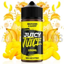 líquido de vapeo sin nicotina Banana Candy 100 ml Juice Juice con sabor a gominola de plátano