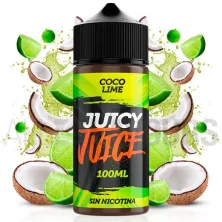 líquido de vapeo sin nicotina Coco Lime 100 ml Juice Juice con sabor a coco y lima