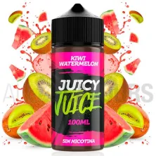 líquido de vapeo sin nicotina Kiwi Watermelon 100 ml Juice Juice con sabor a sandía y fresas