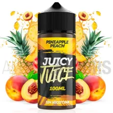líquido de vapeo sin nicotina Pineapple Peach 100 ml Juice Juice con sabor a piña y melocotón