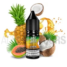 Sales nicotina diferentes graduaciones Papaya Pineapple Coconut 10 ml 11/20 mg Just Juice con sabor a papaya, piña y coco