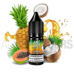 Sales nicotina diferentes graduaciones Papaya Pineapple Coconut Just Juice con sabor tropical
