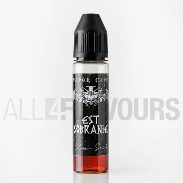 Extracto orgánico tabaco vaper sin nicotina Est Sobranie 20 ml Vapor Cave