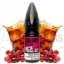 líquido sales de nicotina Cherry Cola Riot Squad sabor bebida de cola y cerezas