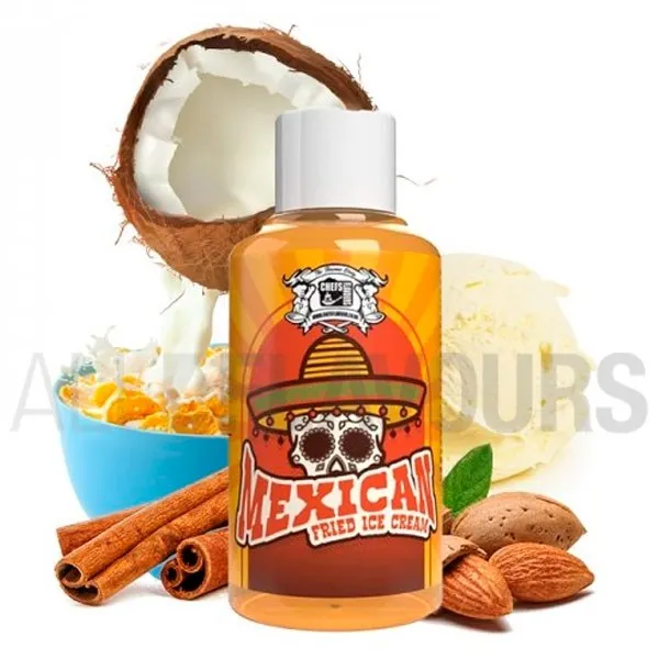 Aroma vapeo sin nicotina Mexican Fried Ice Cream 30 ml Chefs. Sabor dulce inigualable
