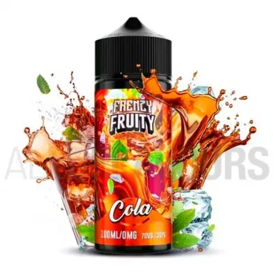 líquido vapeo sin nicotina Frenzy Fruity Cola 100 ml Oil4vap con sabor a refresco de cola