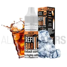 líquido vaper sales nicotina Refill Bar sabor a refresco de cola