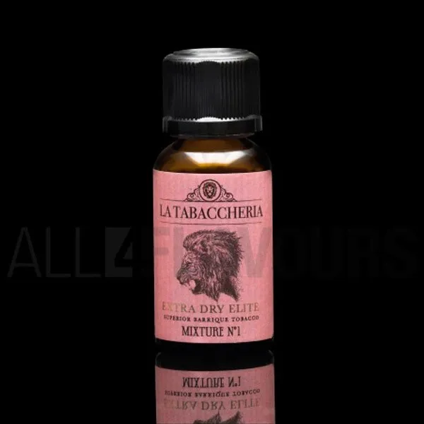 Extracto orgánico tabaco sin nicotina Mixture N1 20 ml extradry para pod La Tabaccheria