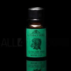 Extracto orgánico tabaco sin nicotina Menthol E-Cig 20 ml extradry para pod La Tabaccheria