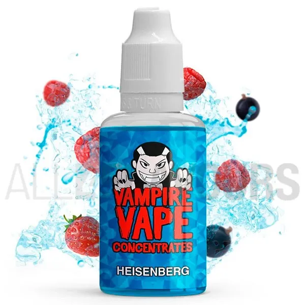 Aroma heisenberg sin nicotina 30 ml solo 8,40 euros Vampire Vapes