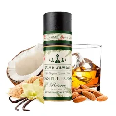 Líquido vaper sin nicotina sabor dulce Castle Long Reserve 60 ml Five Pawns