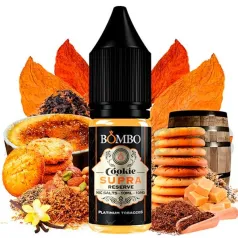 Líquido sales de nicotina Bombo tabaquil con deliciosas notas dulces y galleta