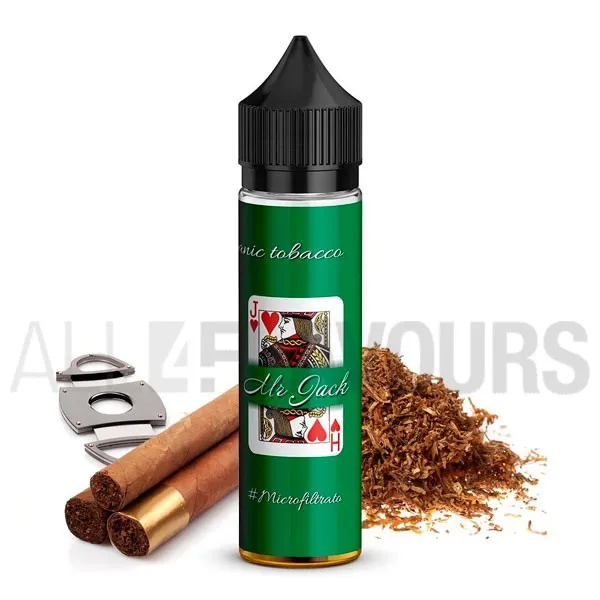 Extracto orgánico sin nicotina Mr Jack 20 ml ADG con sabor a tabaco