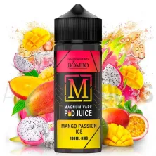 Líquido vaper sin nicotina Mango Passion Fruit Ice 100 ml Magnum Vape con sabor a mango y fruta de la pasión con frío