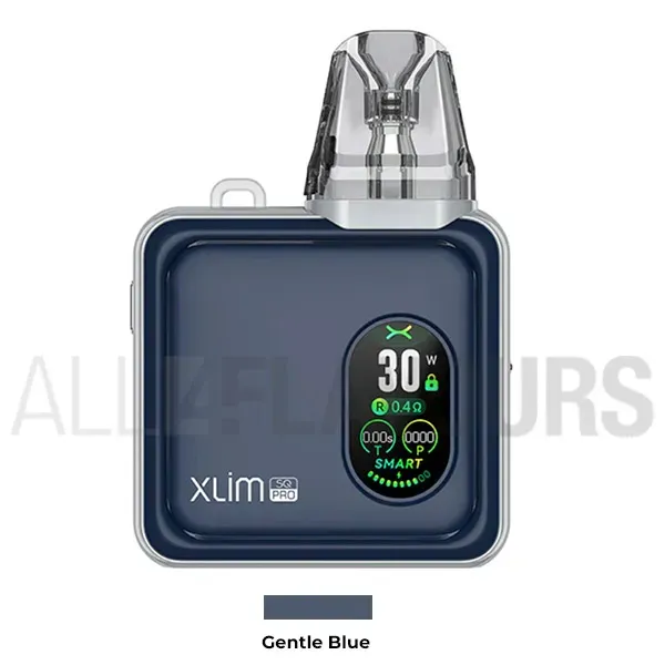 Pod vaper para iniciarse en el vapeo  Xlim SQ Pro Pod Kit Oxva color azul